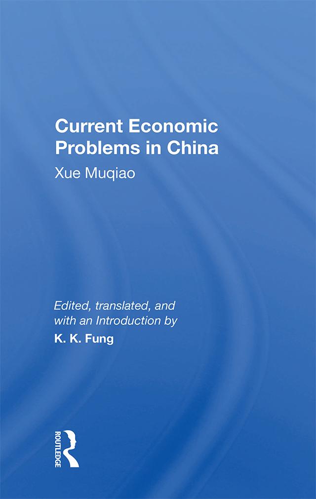 Current Economic Problems In China by Kwok-Kwan Fung