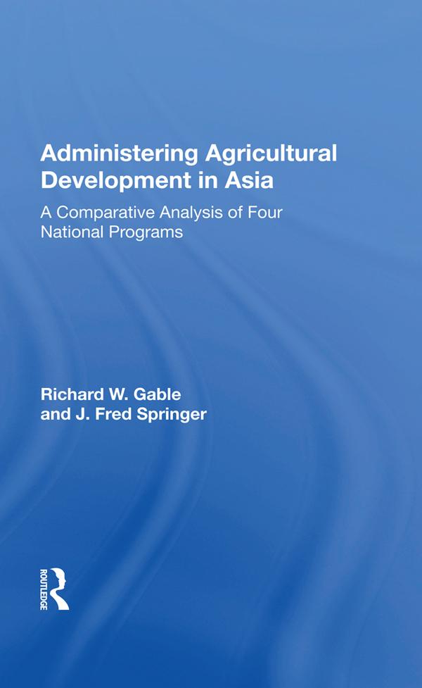 Administering Agricultur