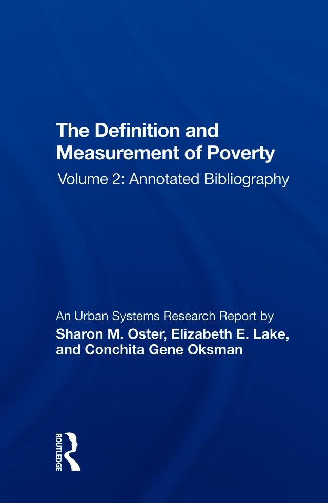 Def-measuremnt Poverty-2 by Sharon M. Oster