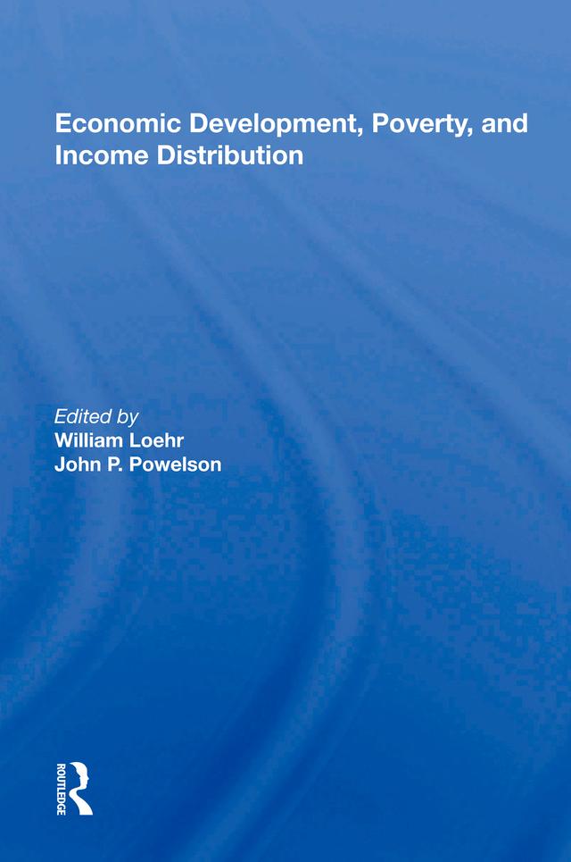 Economic Development, Poverty, And Income Distribution