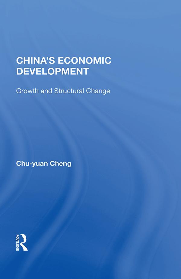 China's Economic Development by Chu-yuan Cheng