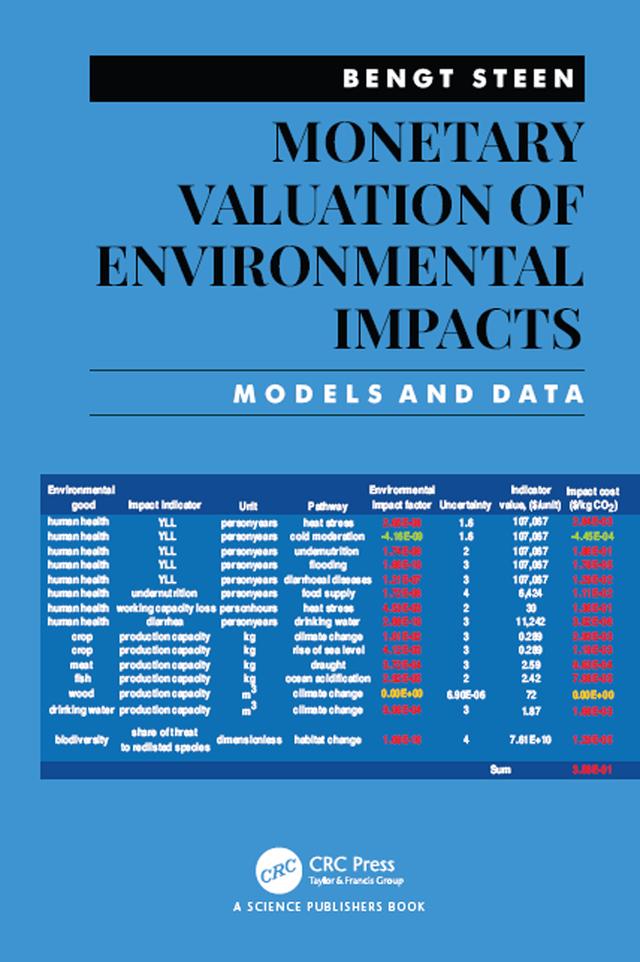 Monetary Valuation of Environmental Impacts by Bengt Steen
