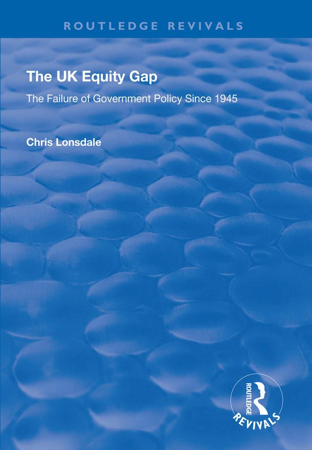 The UK Equity Gap by Chris Lonsdale