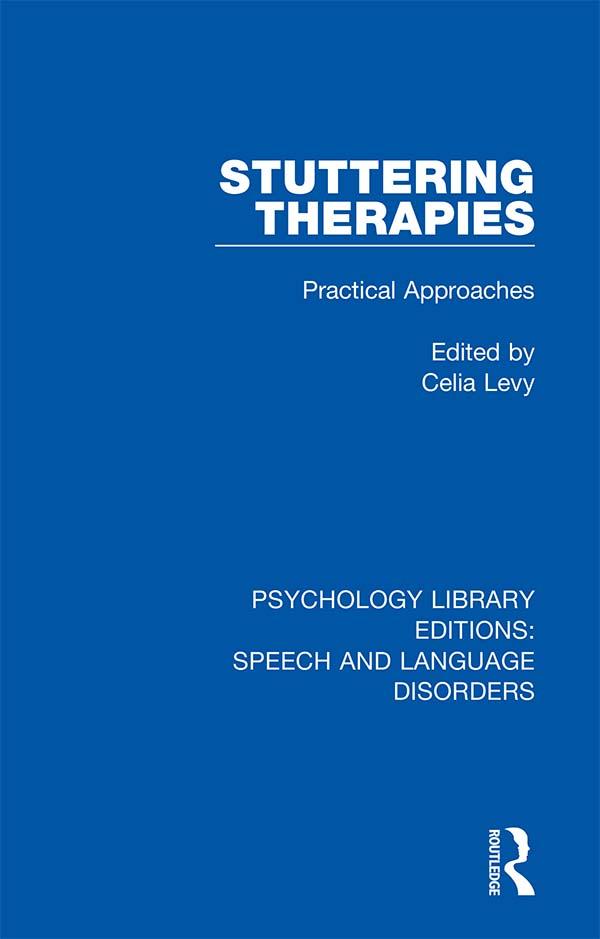 Stuttering Therapies by Celia Levy