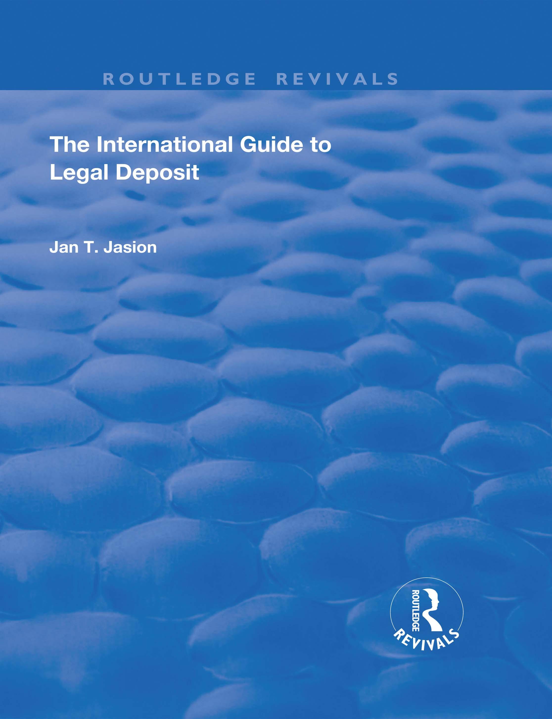 The International Guide to Legal Deposit
