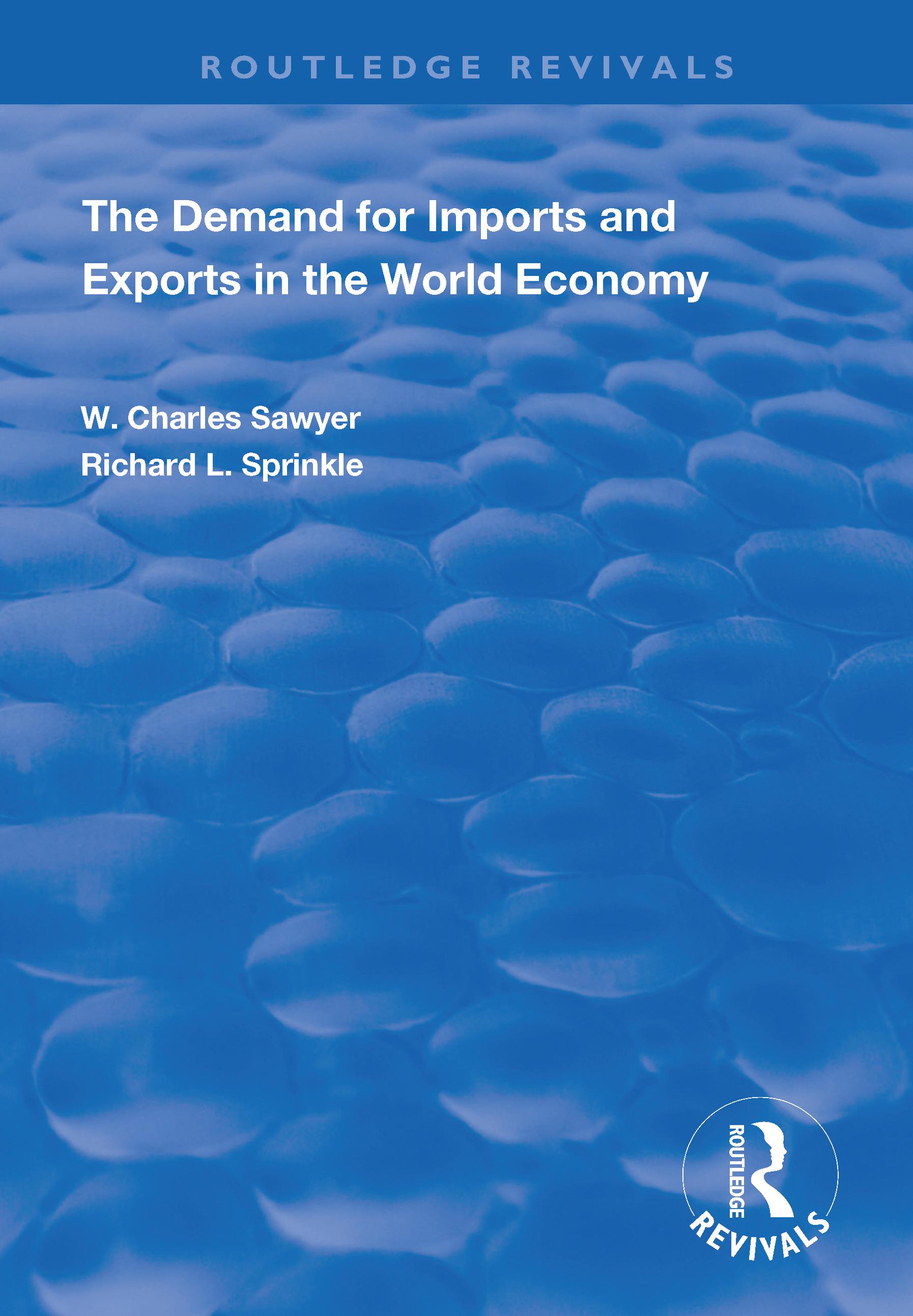 The Demand for Imports and Exports in the World Economy