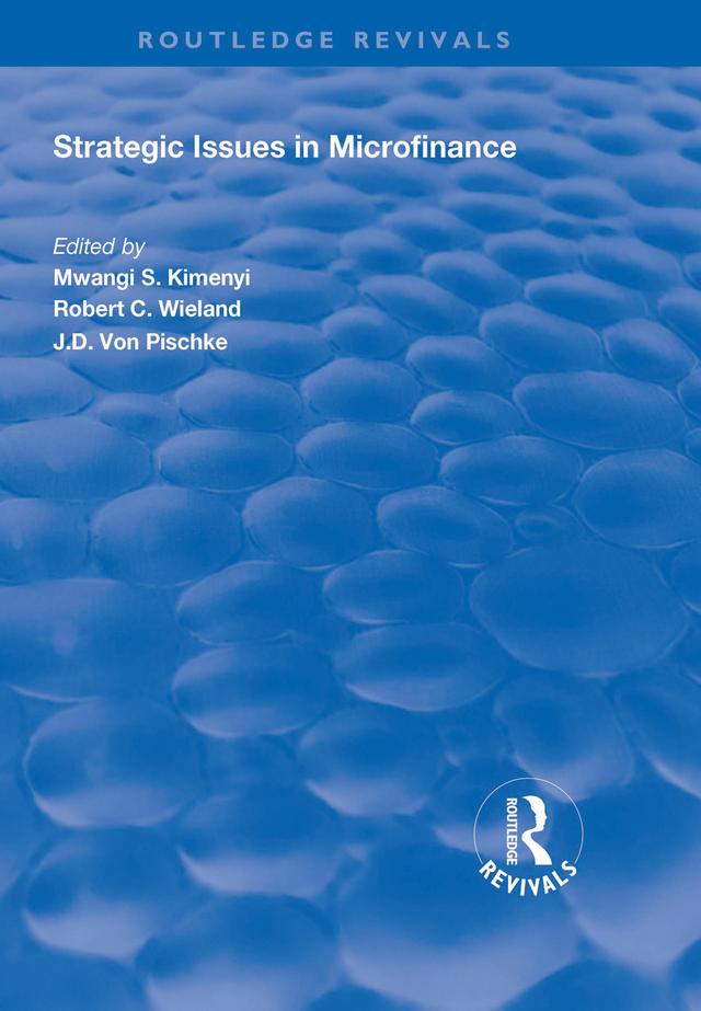 Strategic Issues in Microfinance by Mwangi S. Kimenyi, Robert C. Wieland