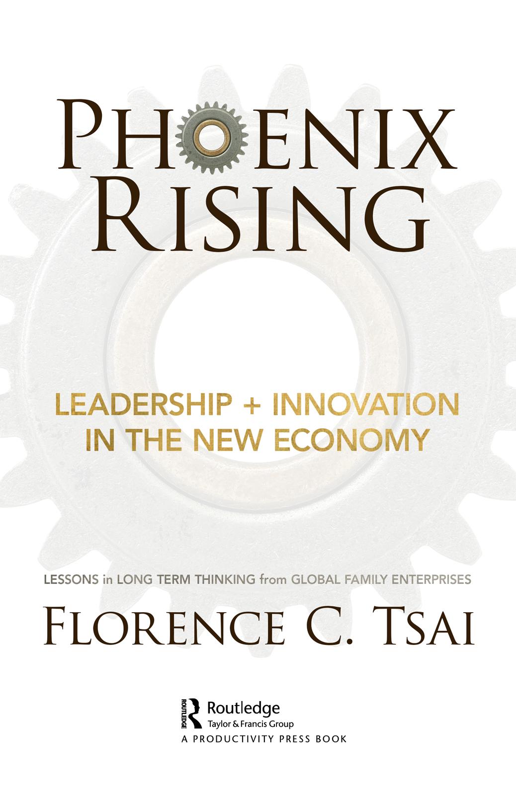 Phoenix Rising – Leadership + Innovation in the New Economy
