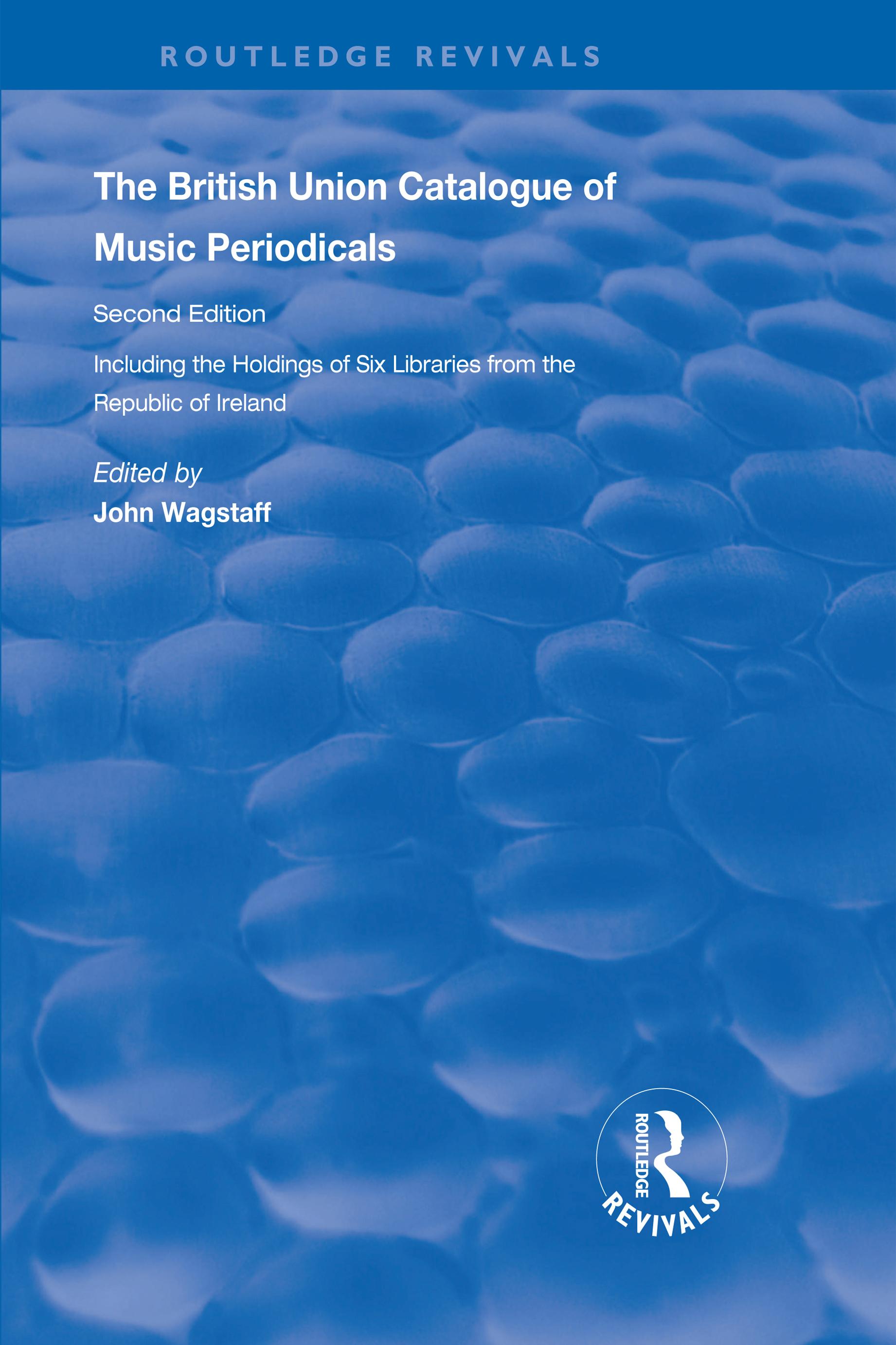 The British Union Catalogue of Music Periodicals