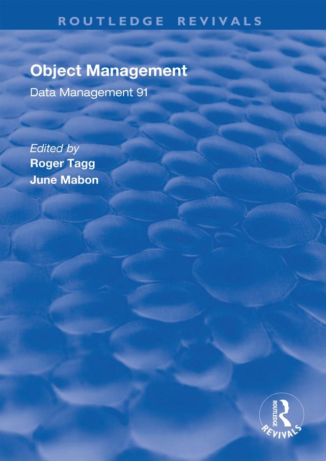 Object Management by June Mabon, Roger Tagg