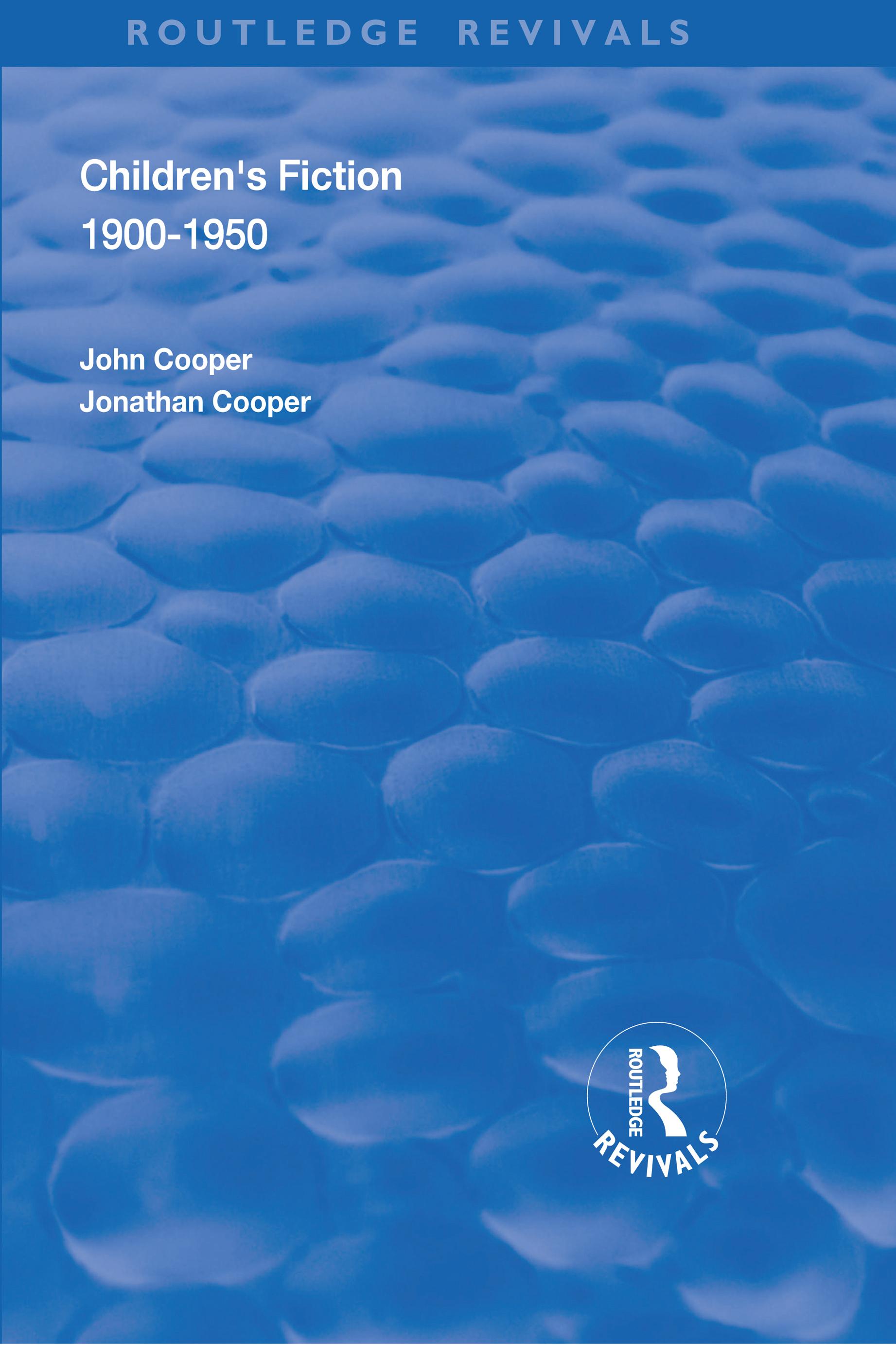 Children's Fiction 1900–1950