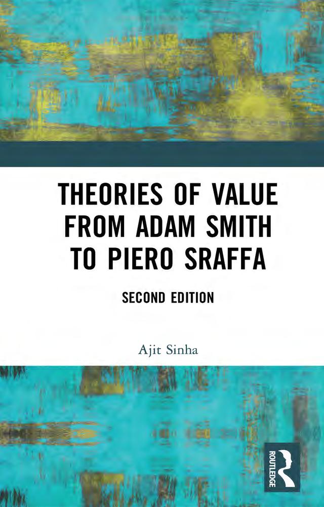 Theories of Value from Adam Smith to Piero Sraffa by Ajit Sinha