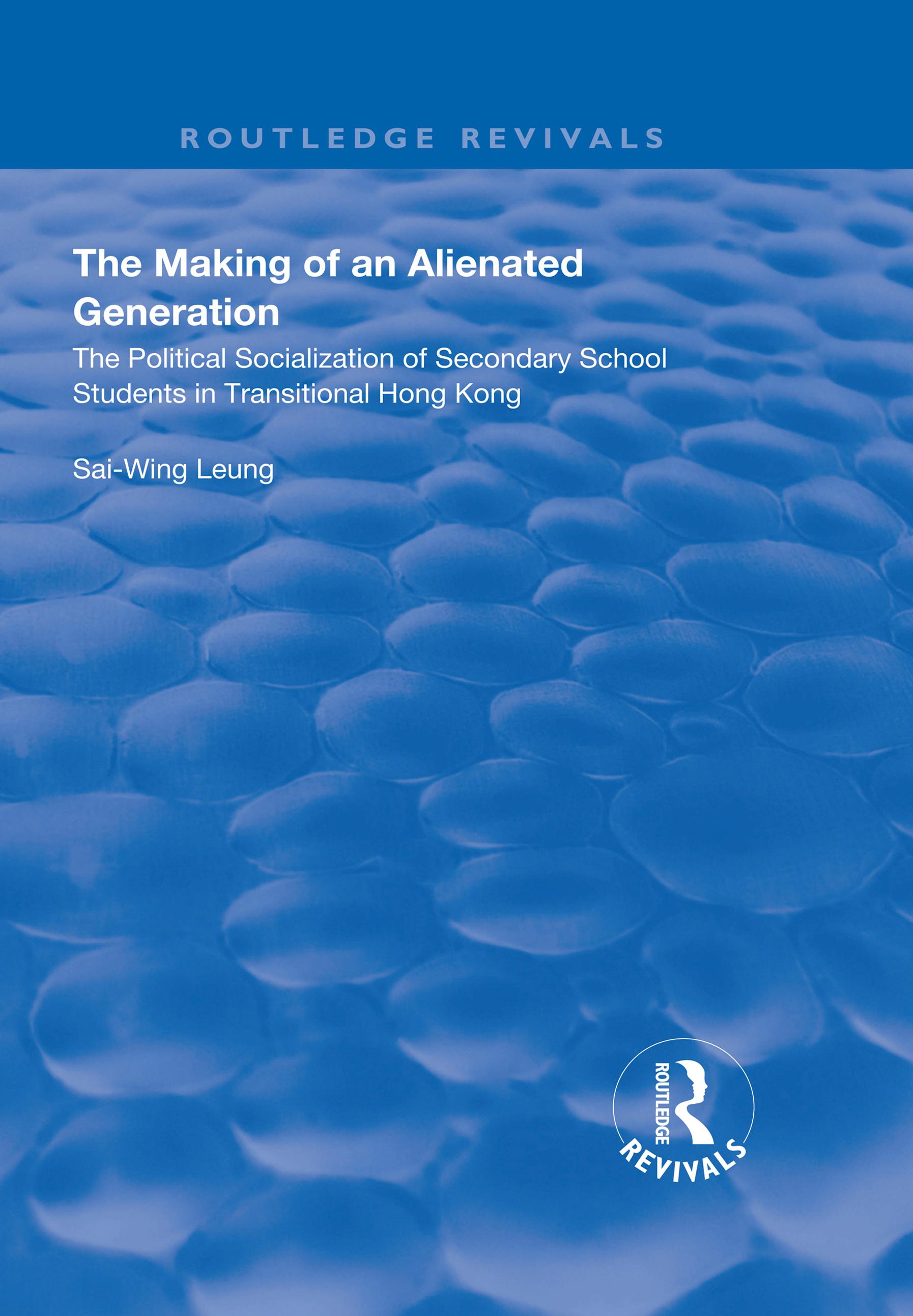 The Making of an Alienated Generation