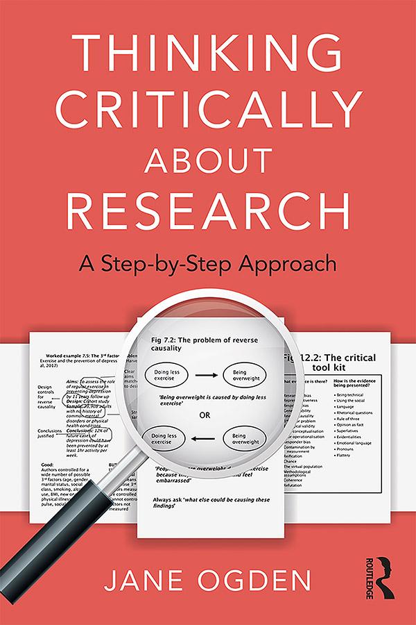 Thinking Critically about Research by Jane Ogden