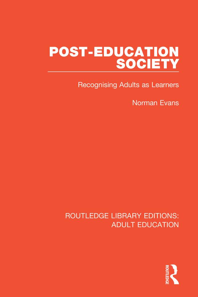 Post-Education Society by Norman Evans
