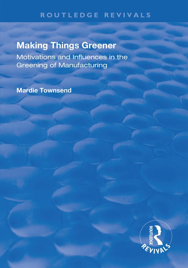 Making Things Greener by Mardie Townsend