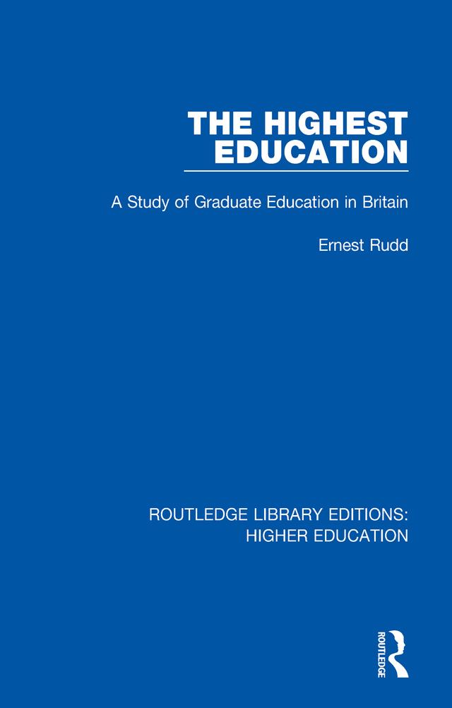 The Highest Education by Ernest Rudd
