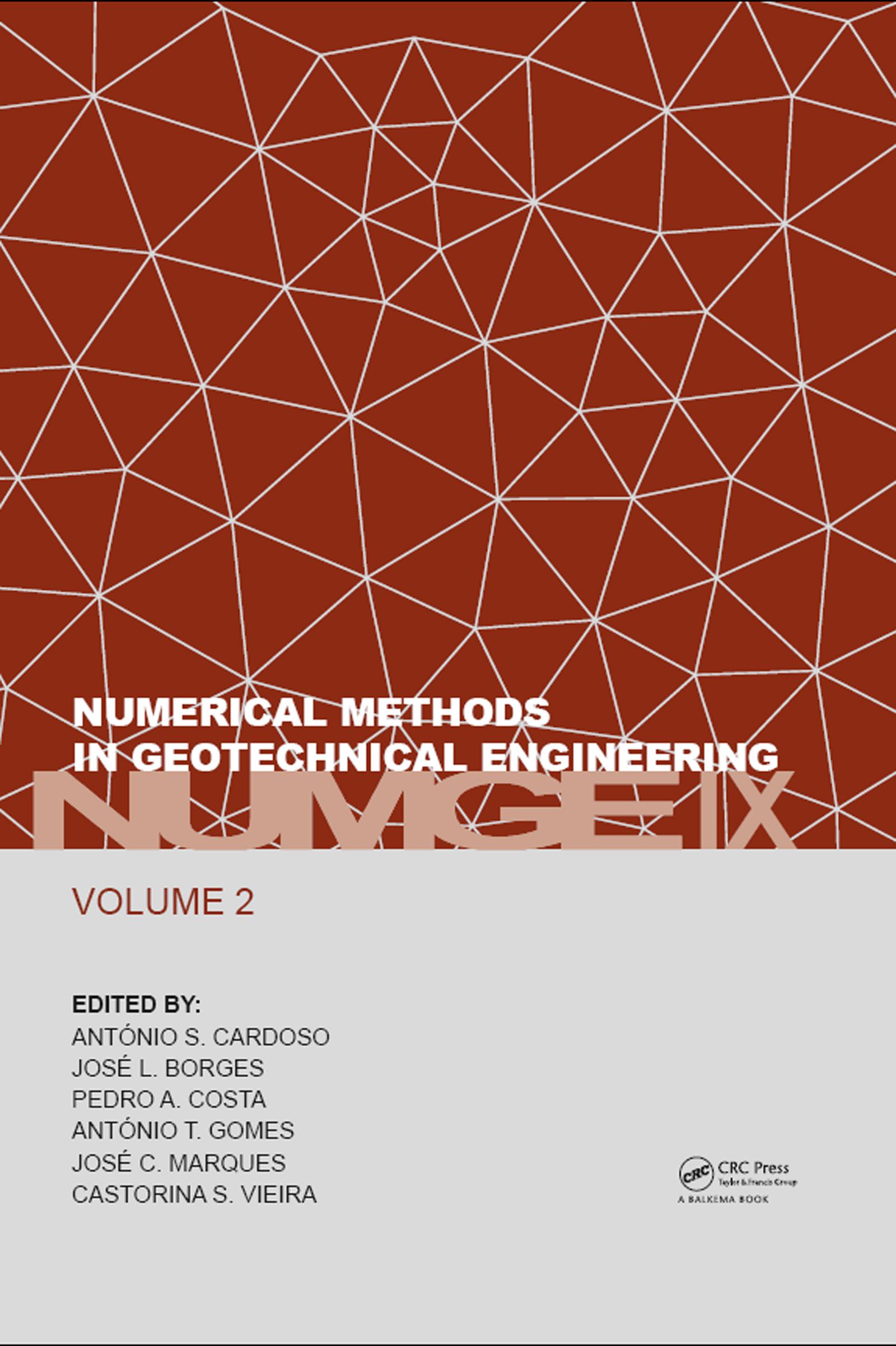 Numerical Methods in Geotechnical Engineering IX, Volume 2