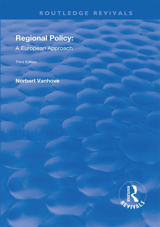 Regional Policy by Norbert Vanhove
