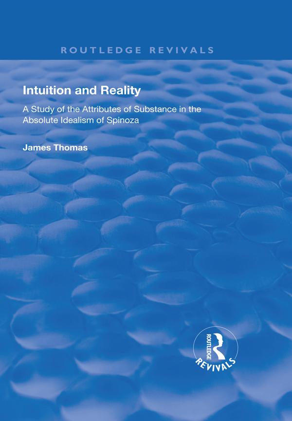 Intuition and Reality by James Thomas