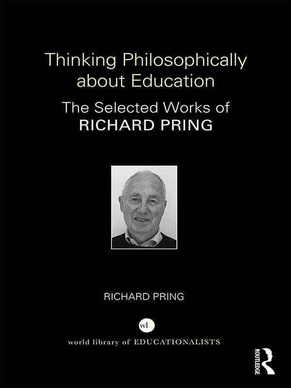 Thinking Philosophically about Education