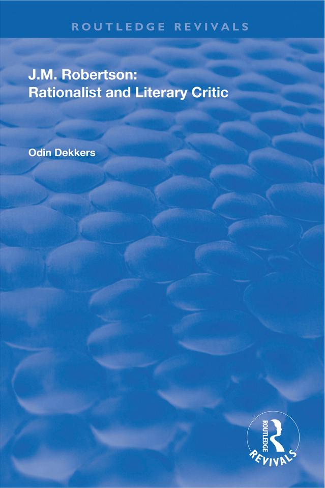 J.M. Robertson by Odin Dekkers