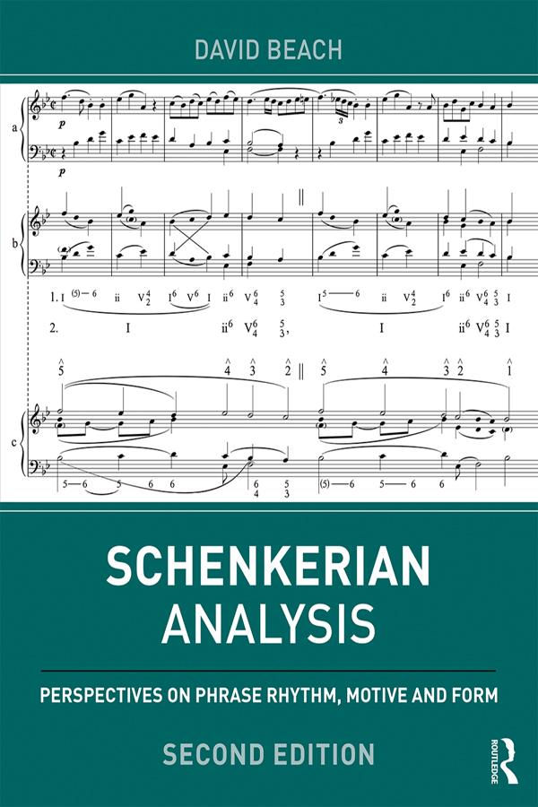 Schenkerian Analysis by David Beach