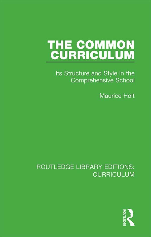 The Common Curriculum