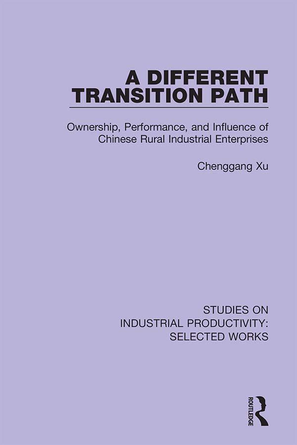 A Different Transition Path by Chenggang Xu
