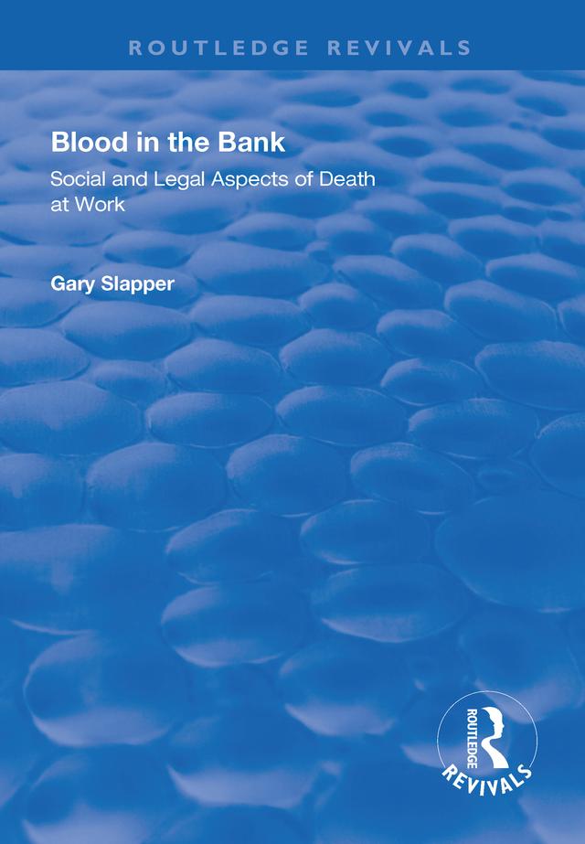Blood in the Bank by Gary Slapper