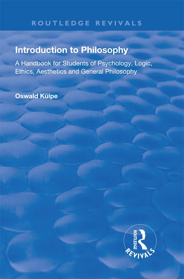 Introduction to Philosophy