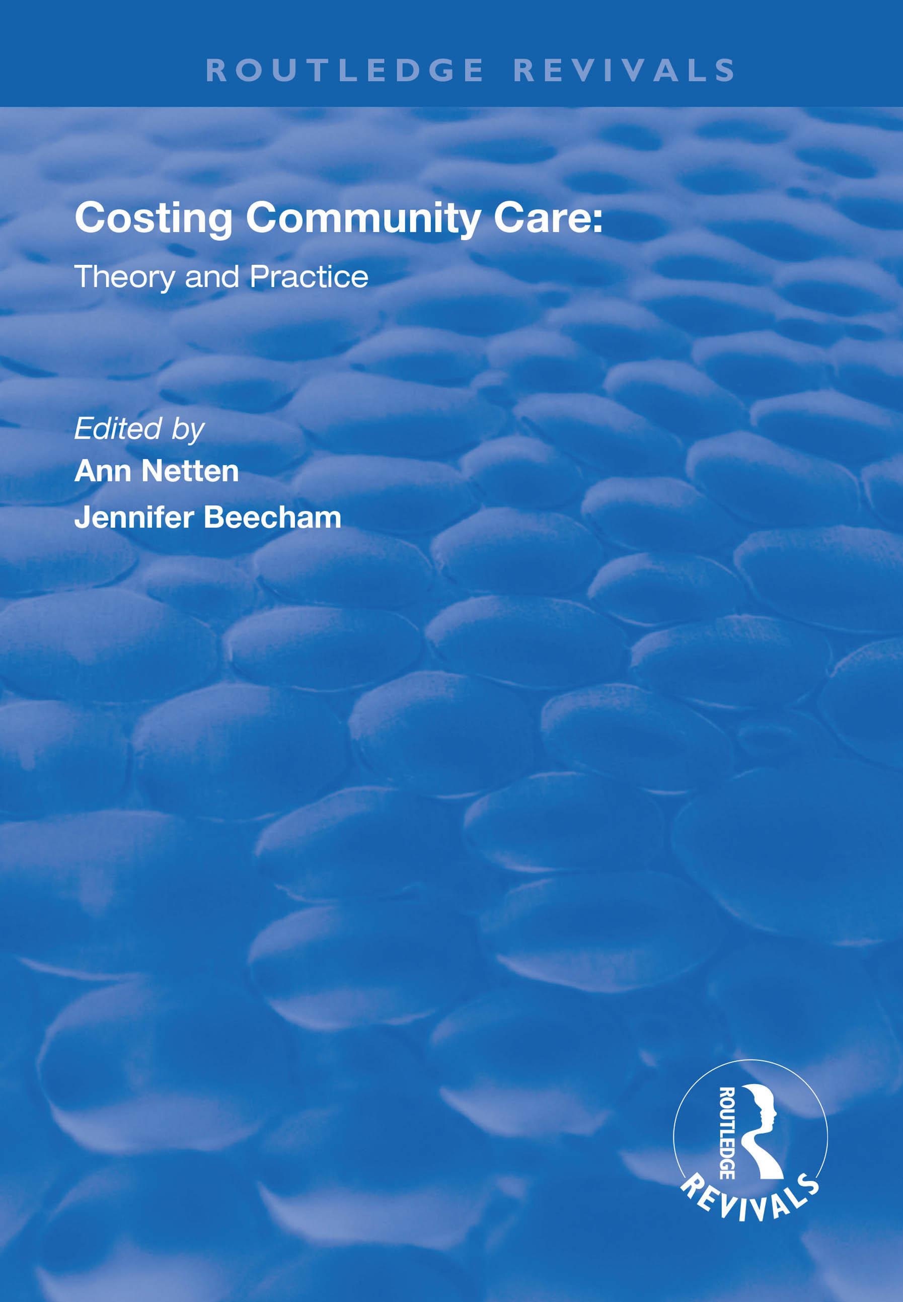Costing Community Care