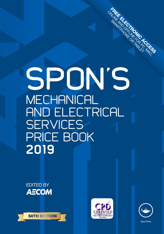 Spon's Mechanical and Electrical Services Price Book 2019 by AECOM