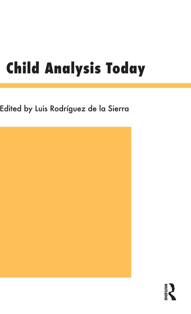 Child Analysis Today by Luis Rodriguez De La Sierra