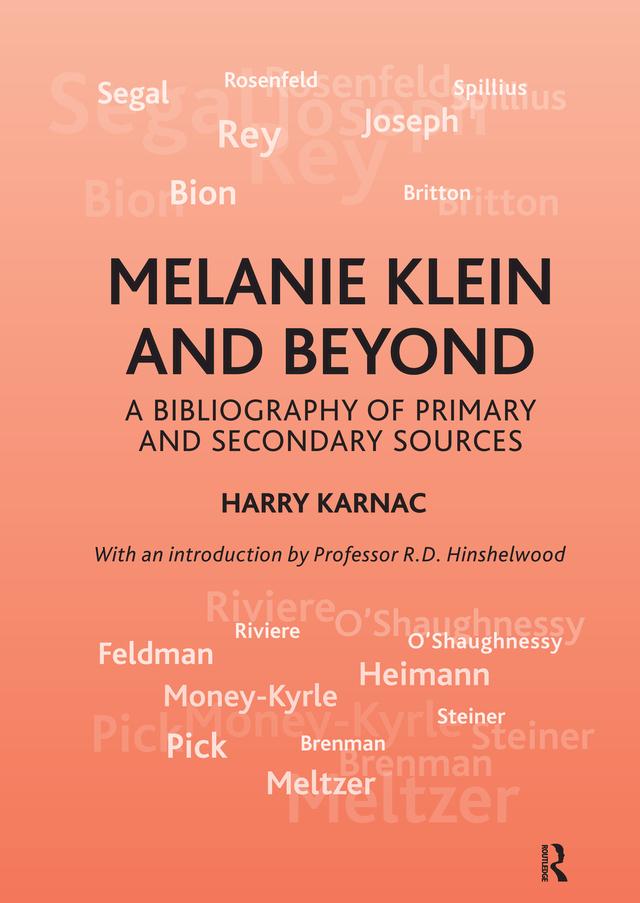 Melanie Klein and Beyond by Harry Karnac