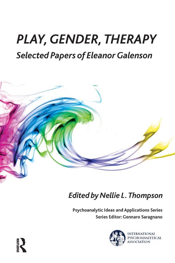 Play, Gender, Therapy by Nellie L. Thompson