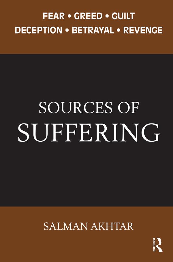 Sources of Suffering by Salman Akhtar