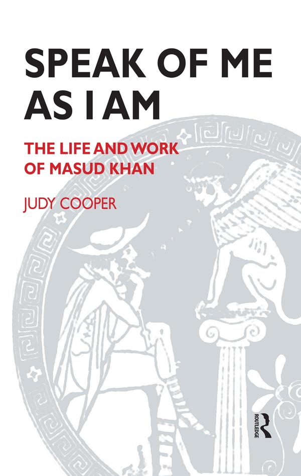 Speak of Me As I Am by Judy Cooper