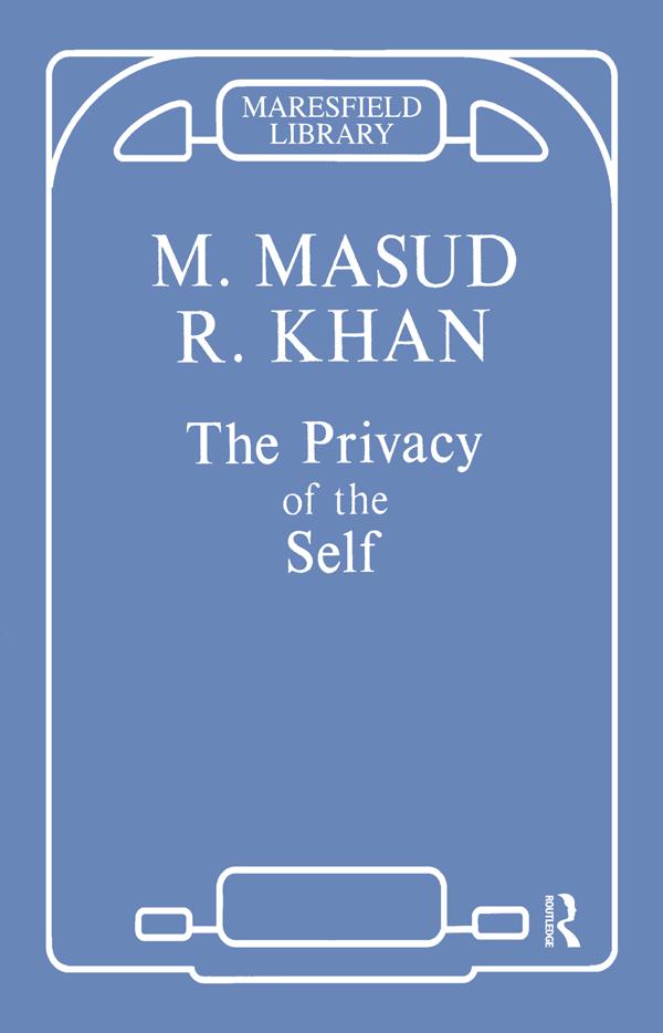 The Privacy of the Self