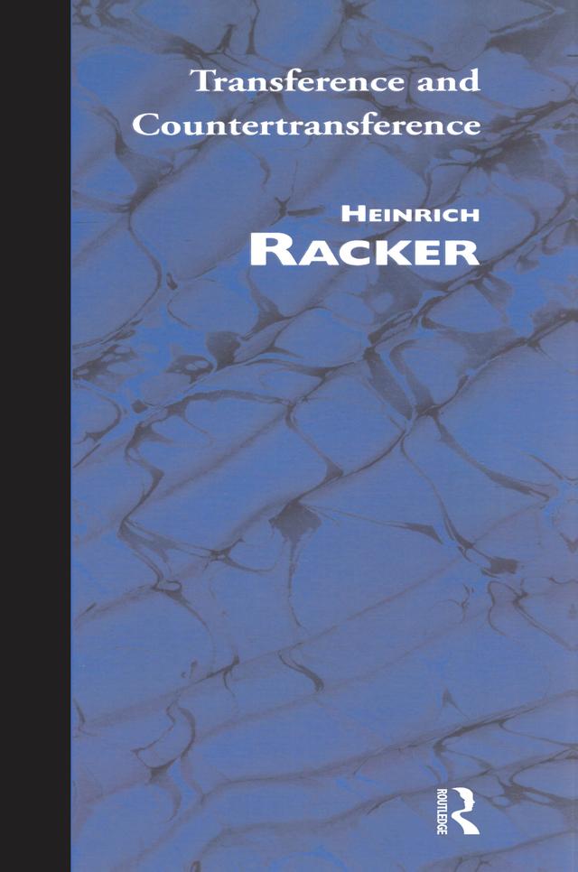 Transference and Countertransference by Heinrich Racker