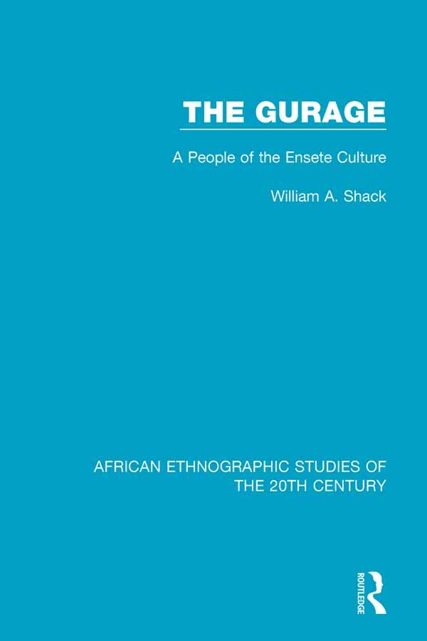 The Gurage by William A. Shack