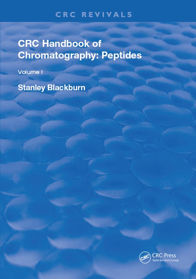 CRC Handbook of Chromatography by Ram N. Gupta