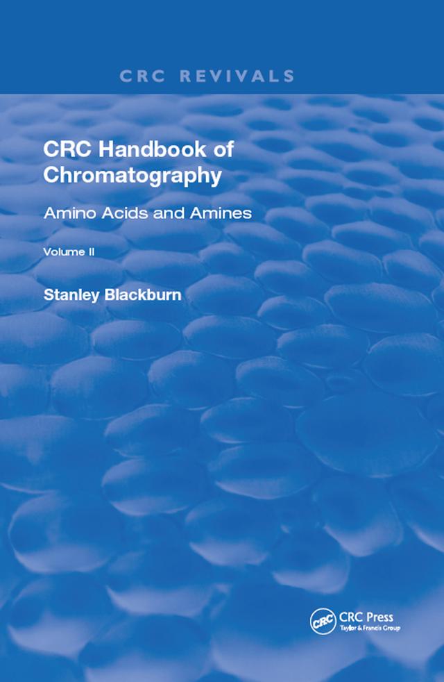CRC Handbook of Chromatography by Ram N. Gupta