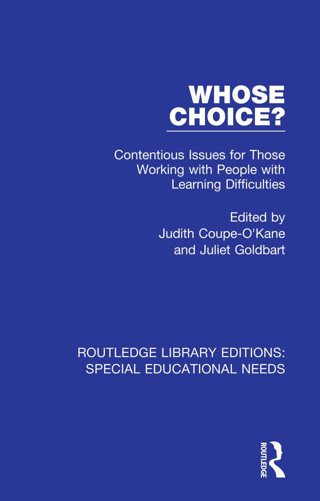Whose Choice? by Judith Coupe-O'Kane, Juliet Goldbart