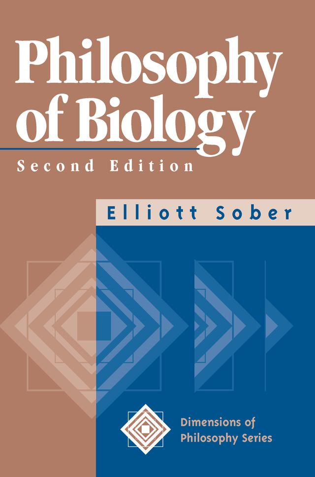 Philosophy Of Biology by Elliott Sober