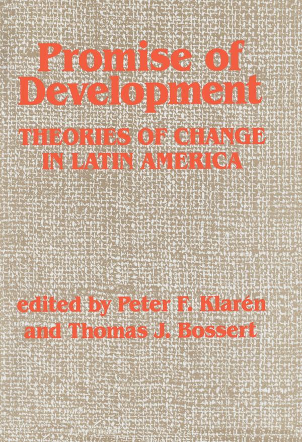 Promise Of Development by Peter F Klaren