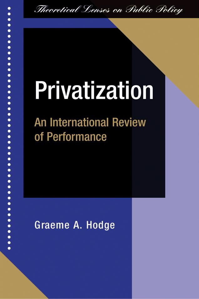 Privatization by Graeme Hodge