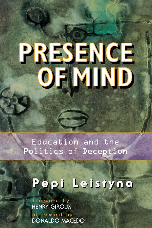 Presence Of Mind by Pepi Leistyna