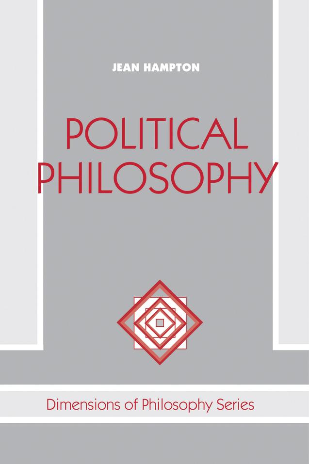 Political Philosophy by Jean Hampton