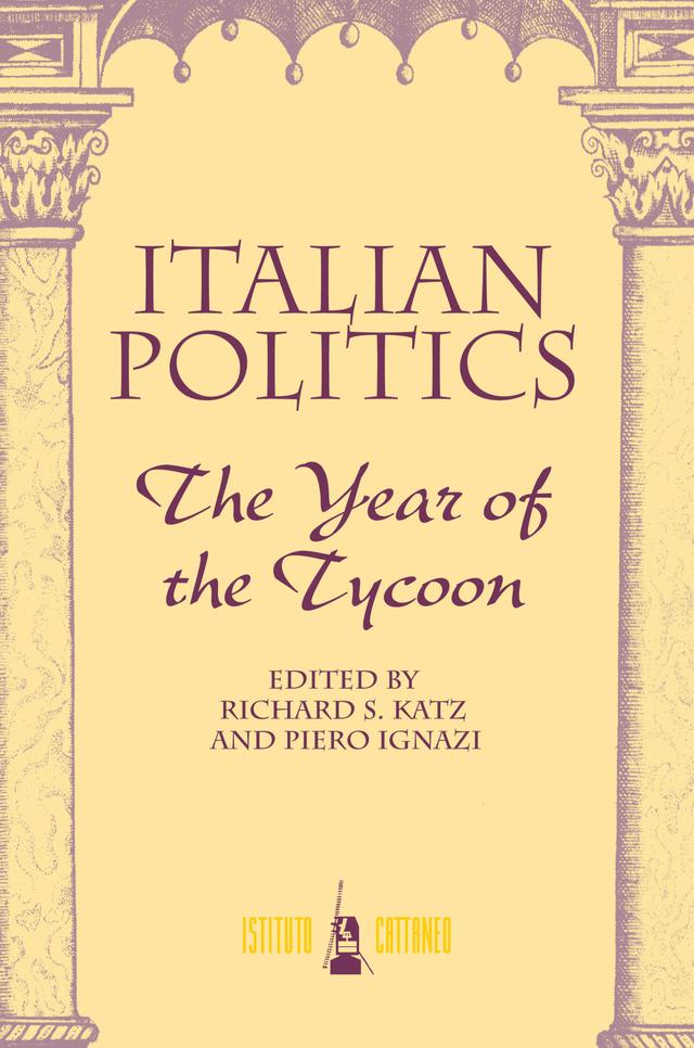 Italian Politics by Richard S Katz
